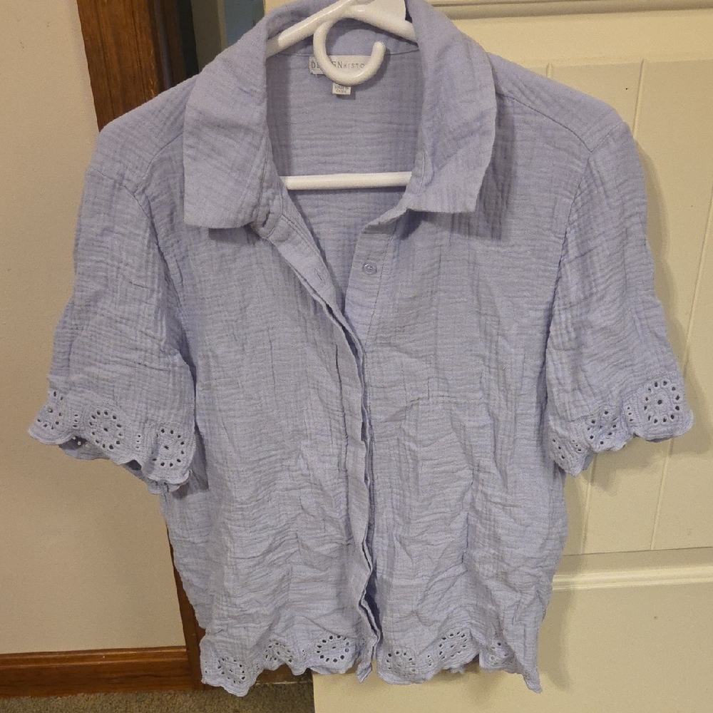 Design History Button Down Shirt